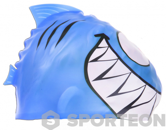 Детска плувна шапка BornToSwim Shark Junior Swim Cap