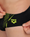 Arena Swim Briefs Graphic Black/Soft Green