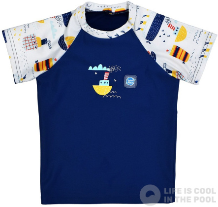 Splash About Short Sleeve Rash Top Tug Boats