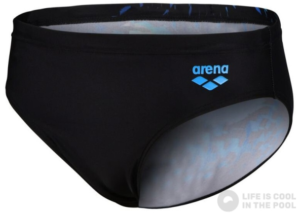 Arena Multi Pixels Swim Briefs Boys Black