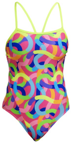 Funkita Curly Wurly Single Strap One Piece