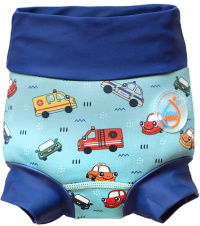 Бебешки бански AquaKiddo Swim Nappy Cars