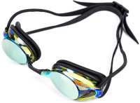 Очила за плуване BornToSwim Freedom Mirror Swimming Goggles Черен