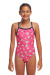 Funkita Paper Pink Single Strap One Piece Girls