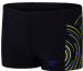 Speedo Plastisol Placement Aquashorts Boys Black/Blue