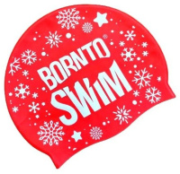 BornToSwim SNOWFLAKES Silicone Cap