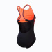 Speedo Placement Laneback Black/Siren Red/Plum Dandy